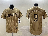 Men's San Diego Padres #9 Jake Cronenworth Brown Flex Base Stitched MLB Jersey,baseball caps,new era cap wholesale,wholesale hats